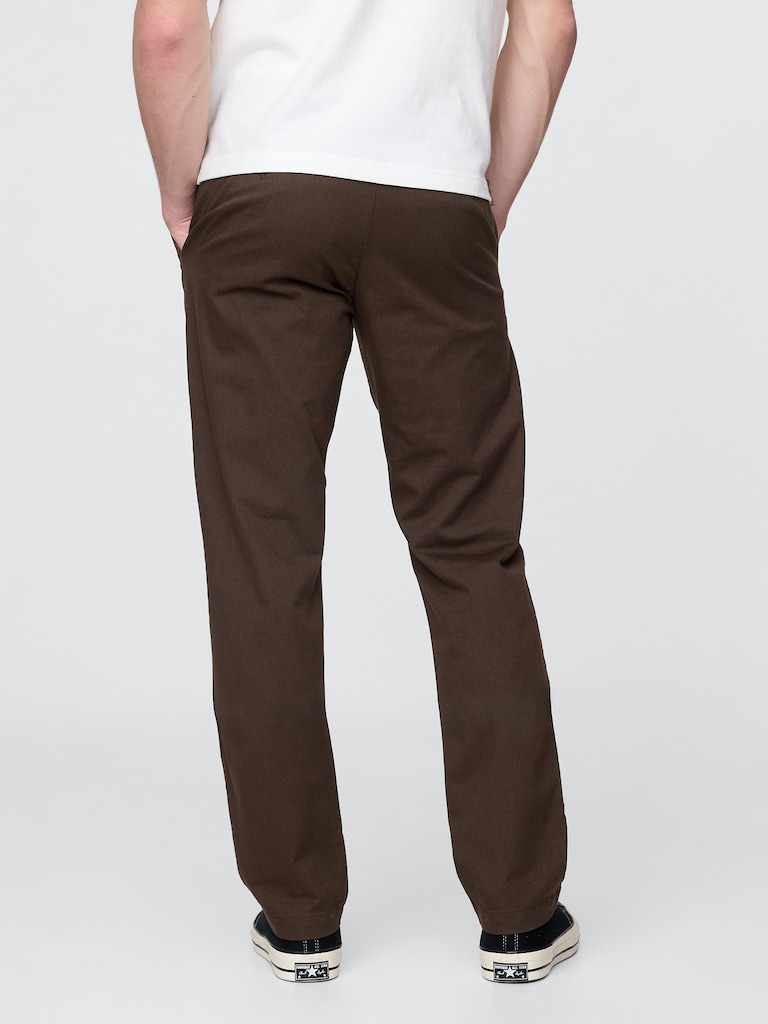 Modern Straight Khakis