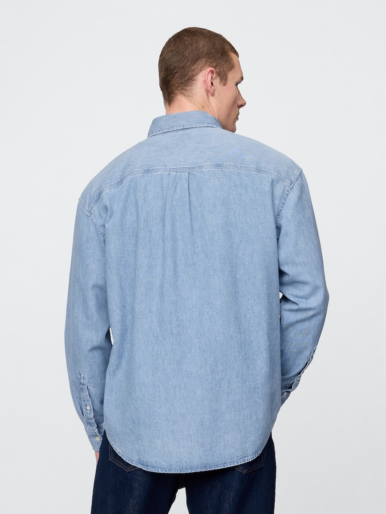 Denim Big Shirt