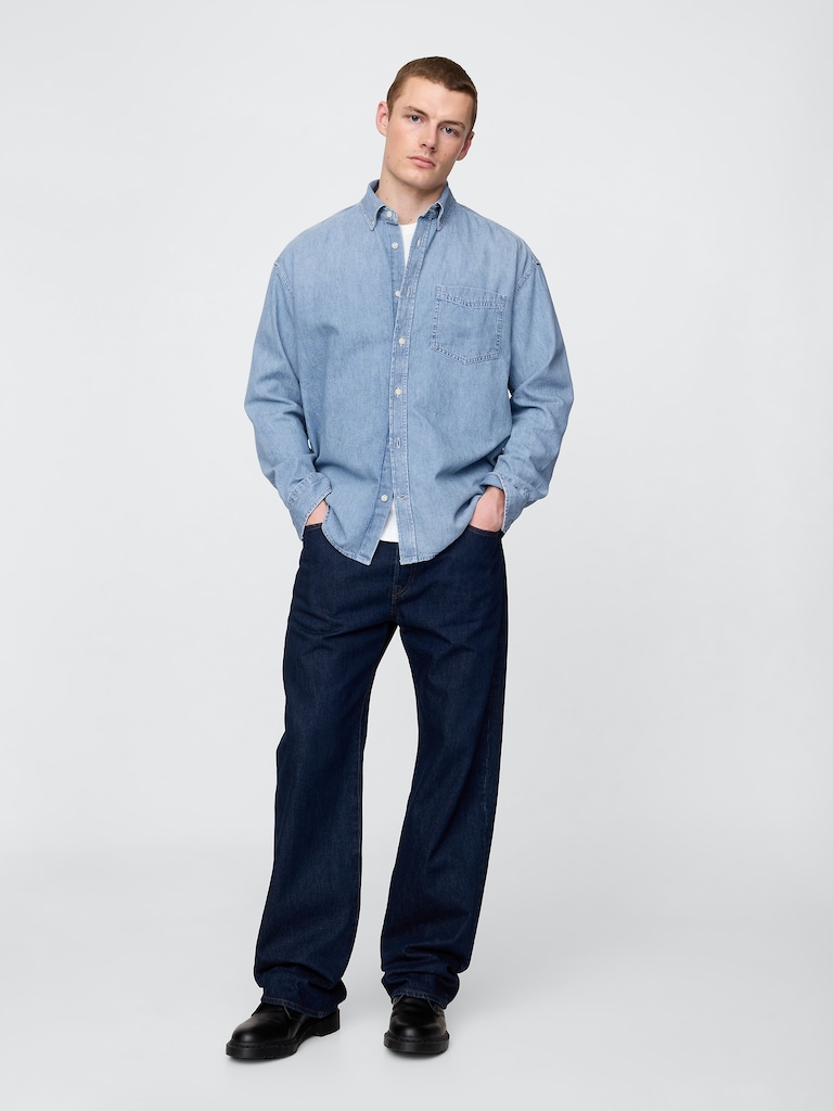 Denim Big Shirt