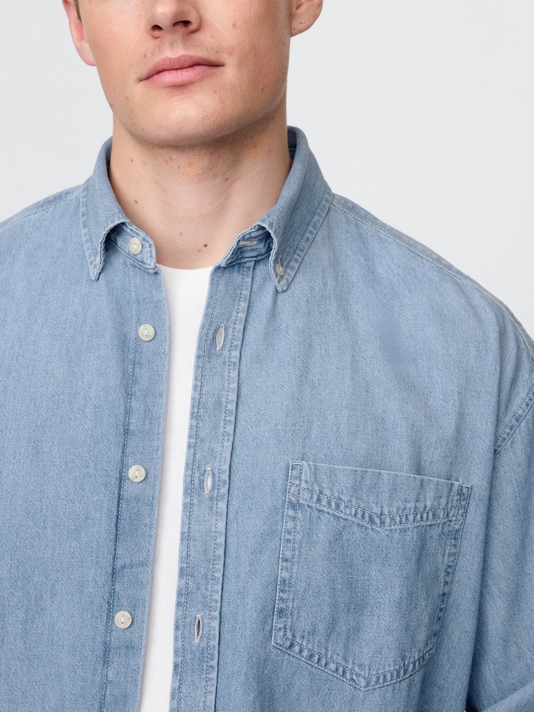 Denim Big Shirt
