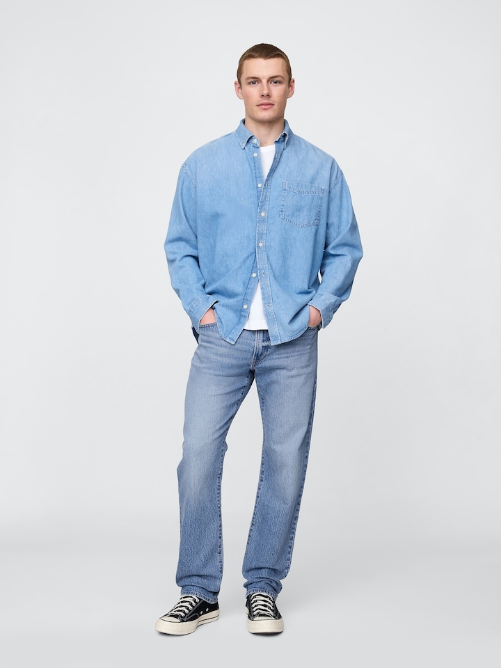sachin and babi light blue dress Men's Jeans main image 1