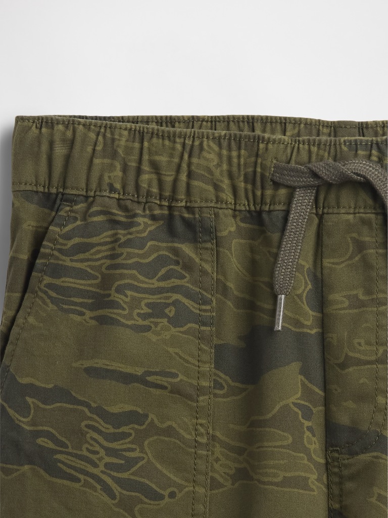 Kids Pull-On Baggy Twill Shorts