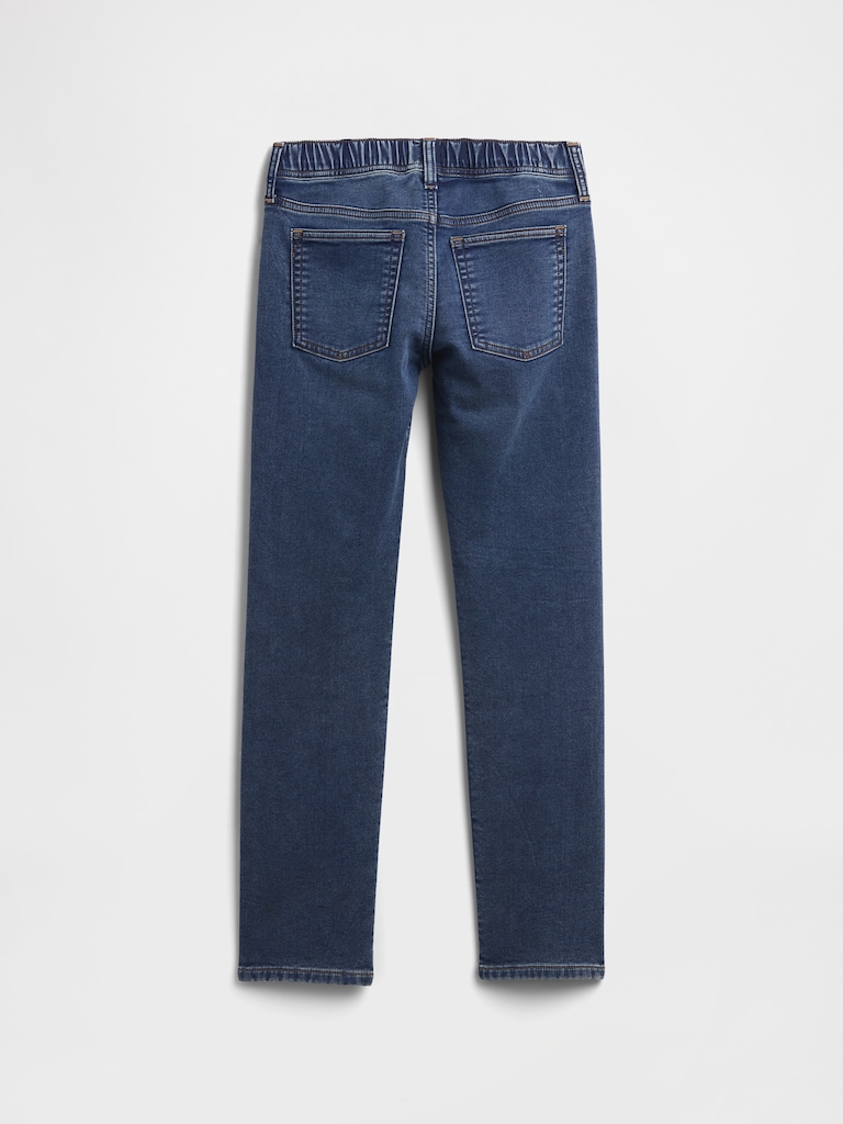 Kids Pull-On Slim Sweatpant Jeans