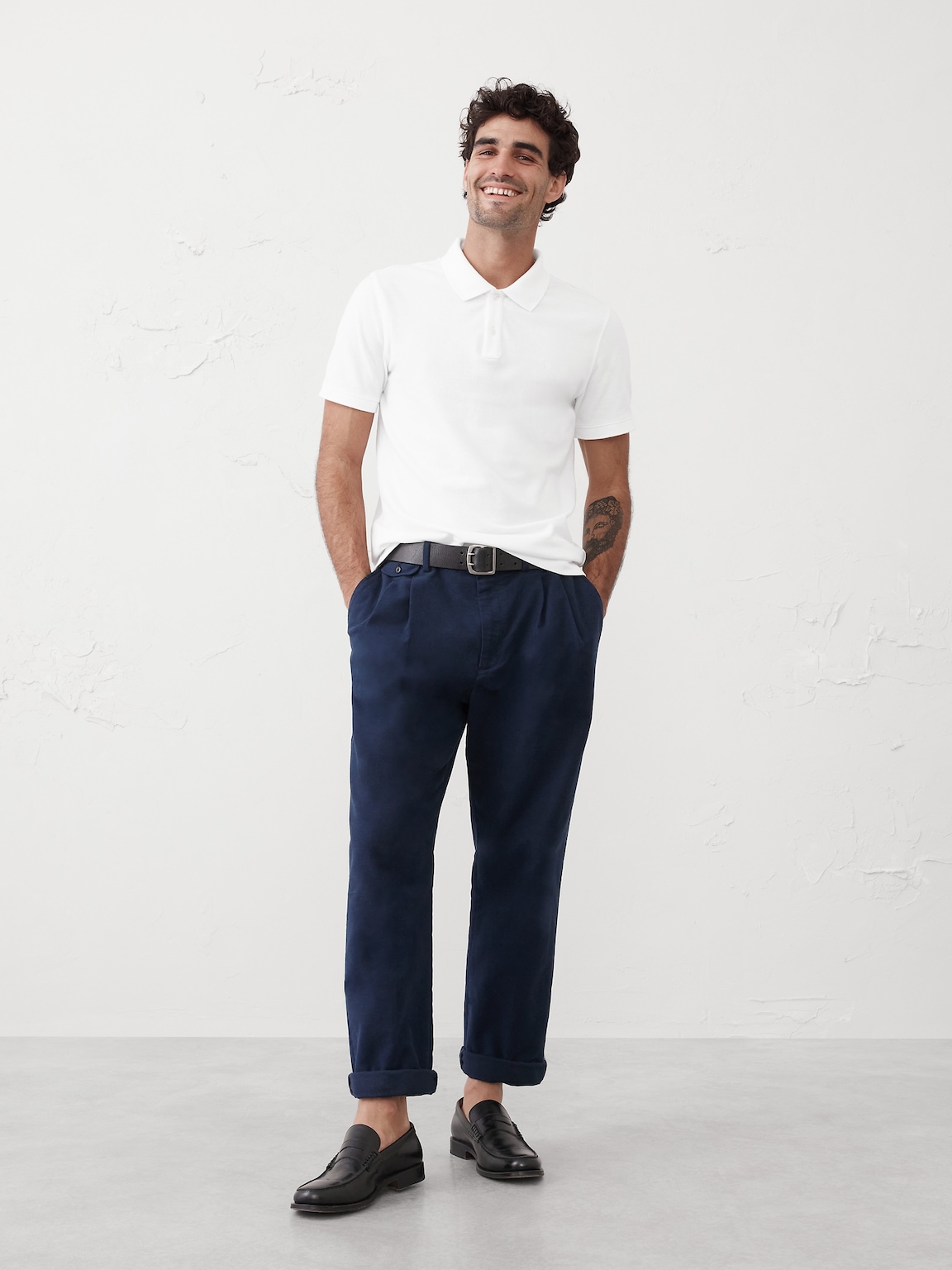 Slim-Fit Pique Polo