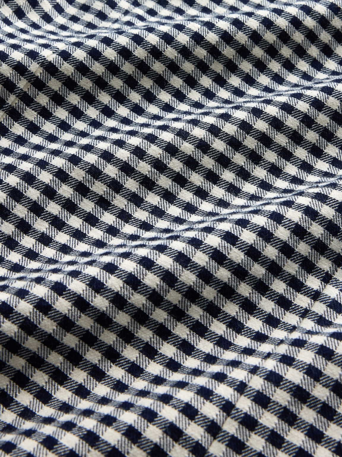 Gap × DÔEN Gingham Denim Mini Dress