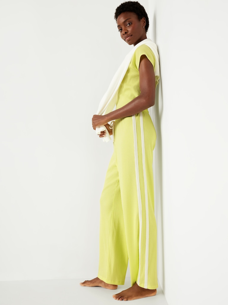 High-Waisted Slouchy Lounge Pants