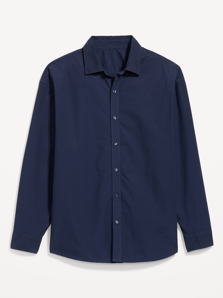 Oversized Poplin Shirt