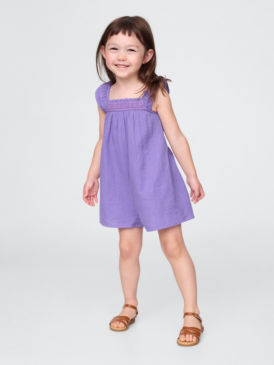 V-Neck Hardware One-Piece Swimsuit