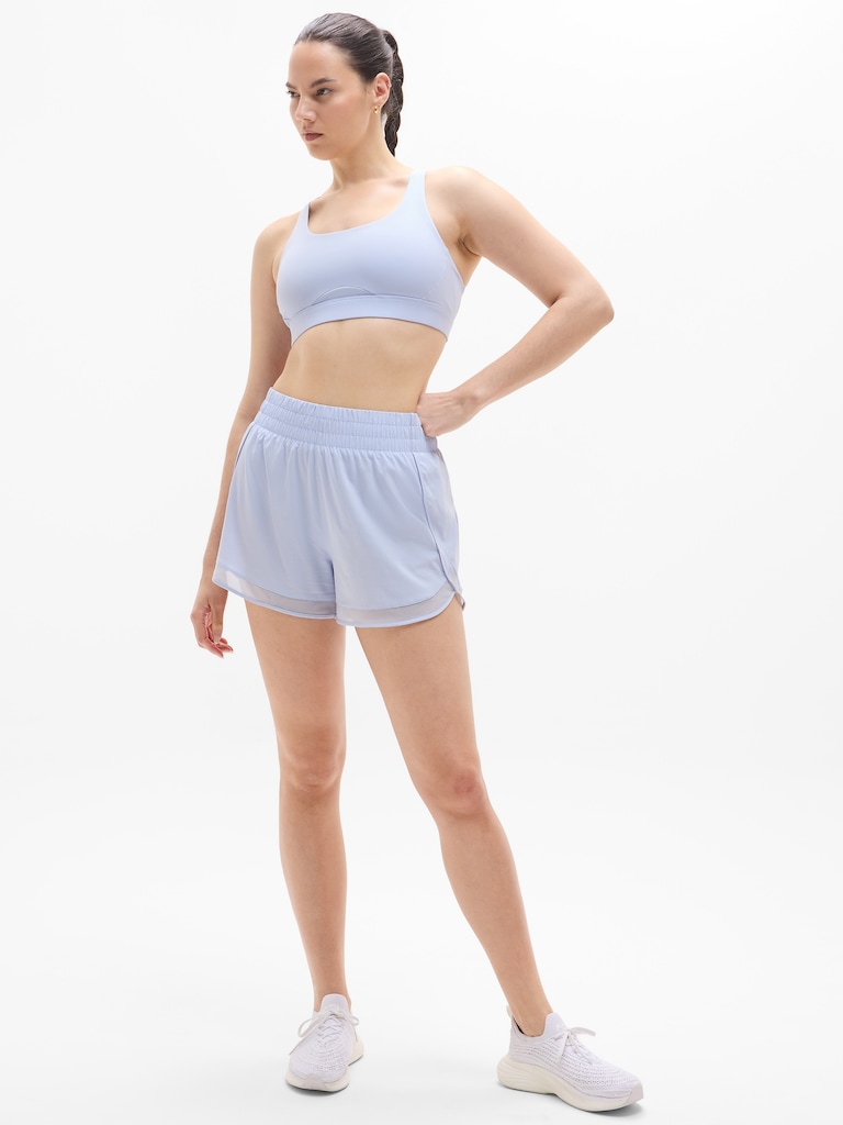 Mesh Racer Run High Rise 3" Short