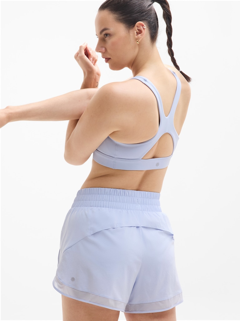 Mesh Racer Run High Rise 3" Short