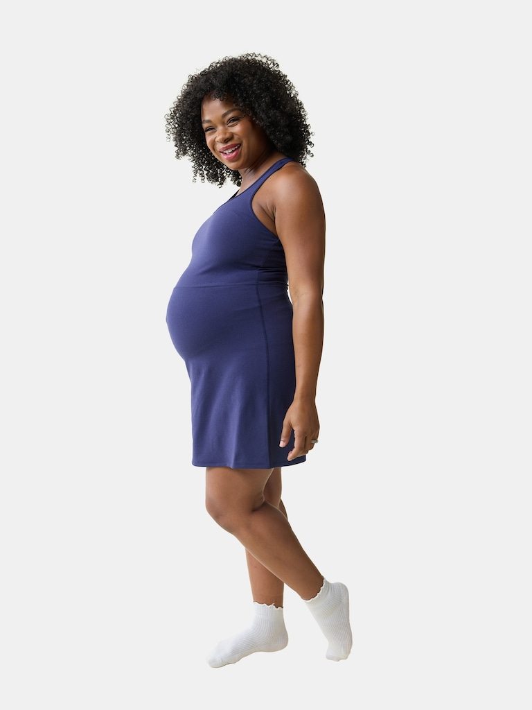 Ingrid and Isabel Sleeveless Maternity Skort Dress 2 Pack Bundle