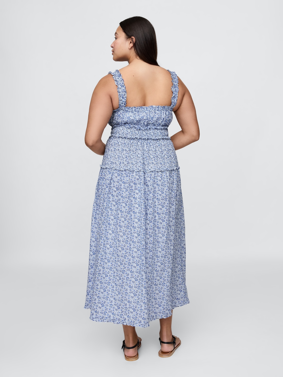 Gap × DÔEN Floral Midi Dress