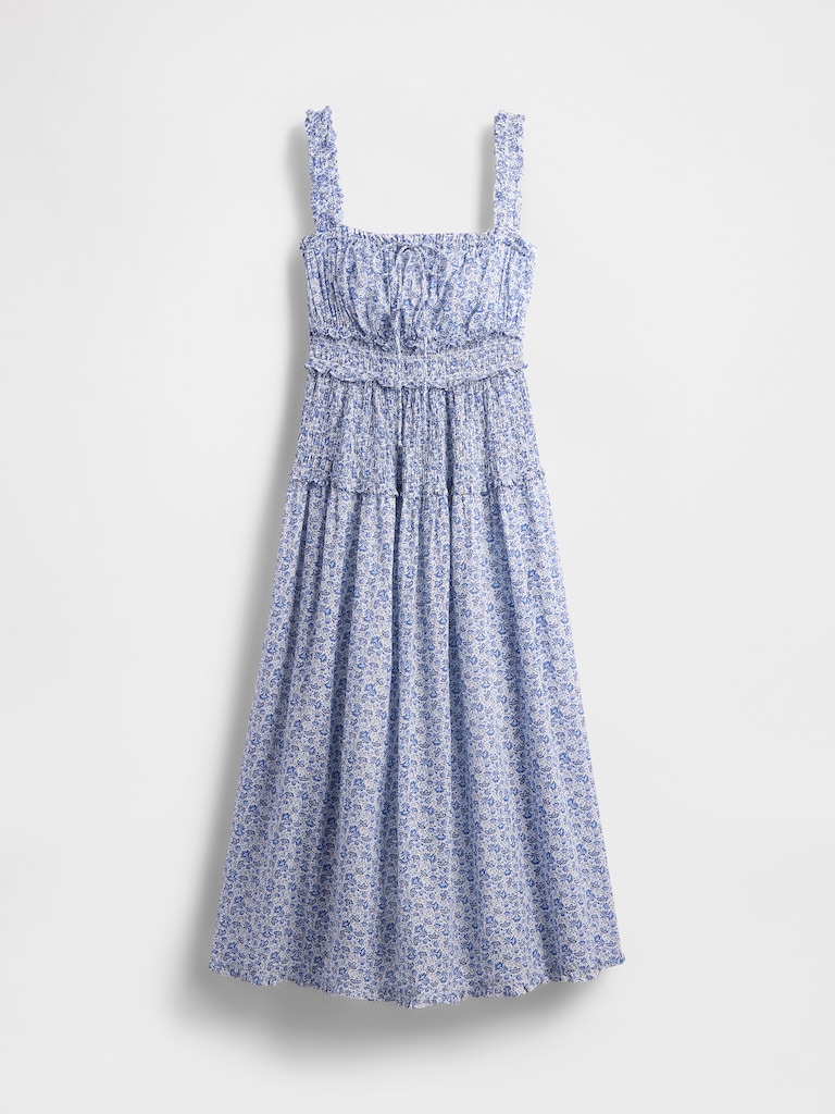 Gap × DÔEN Floral Midi Dress
