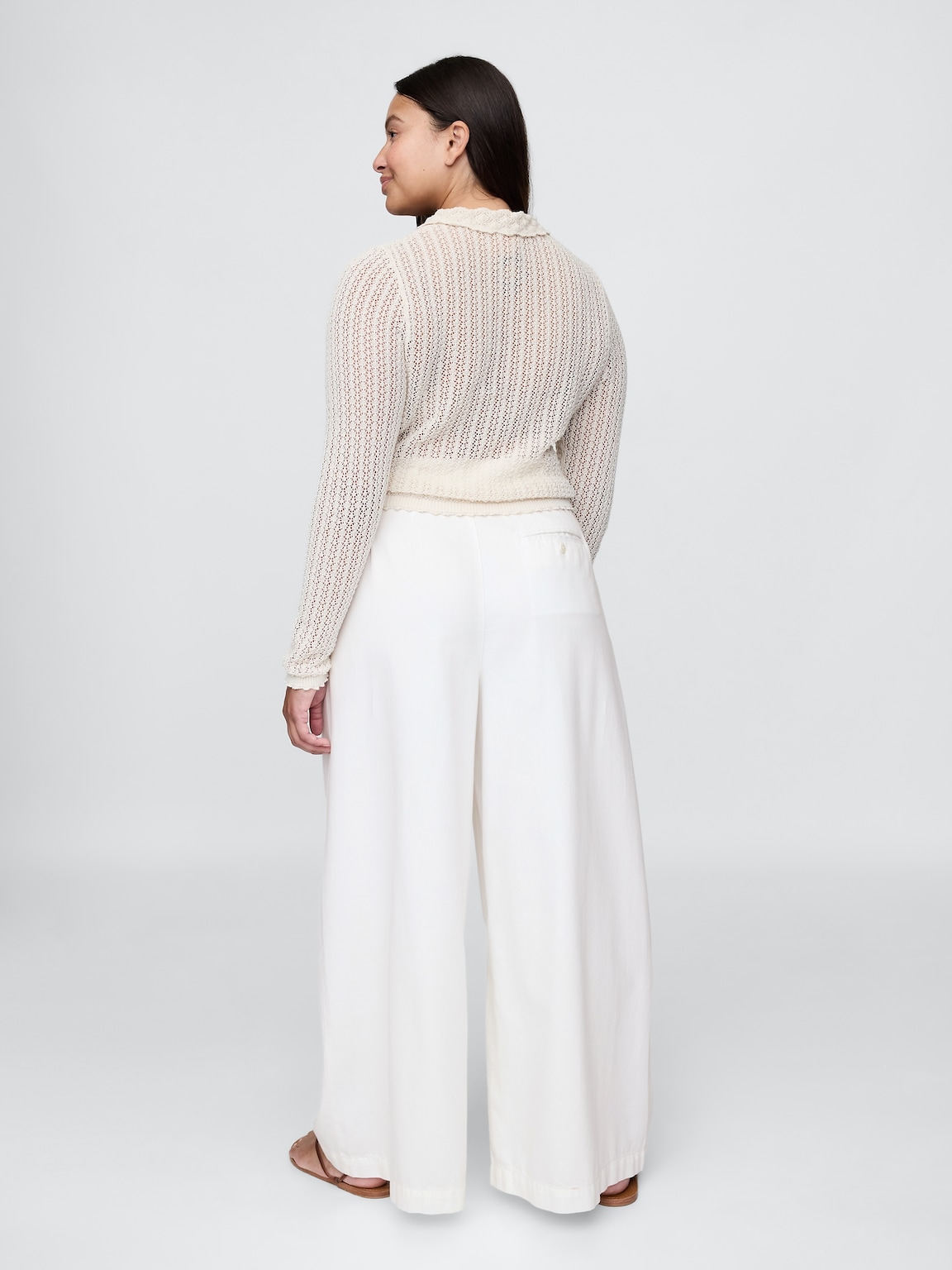 Gap × DÔEN High Rise Pleated Trousers