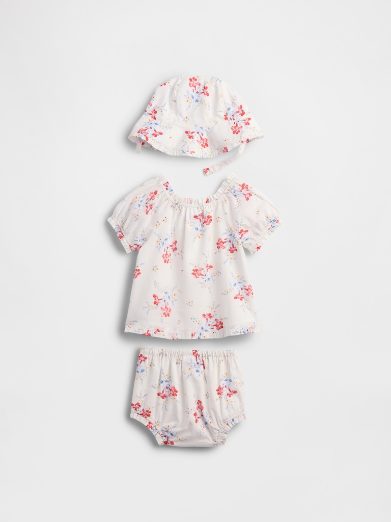 Gap × DÔEN Baby Floral Outfit Set