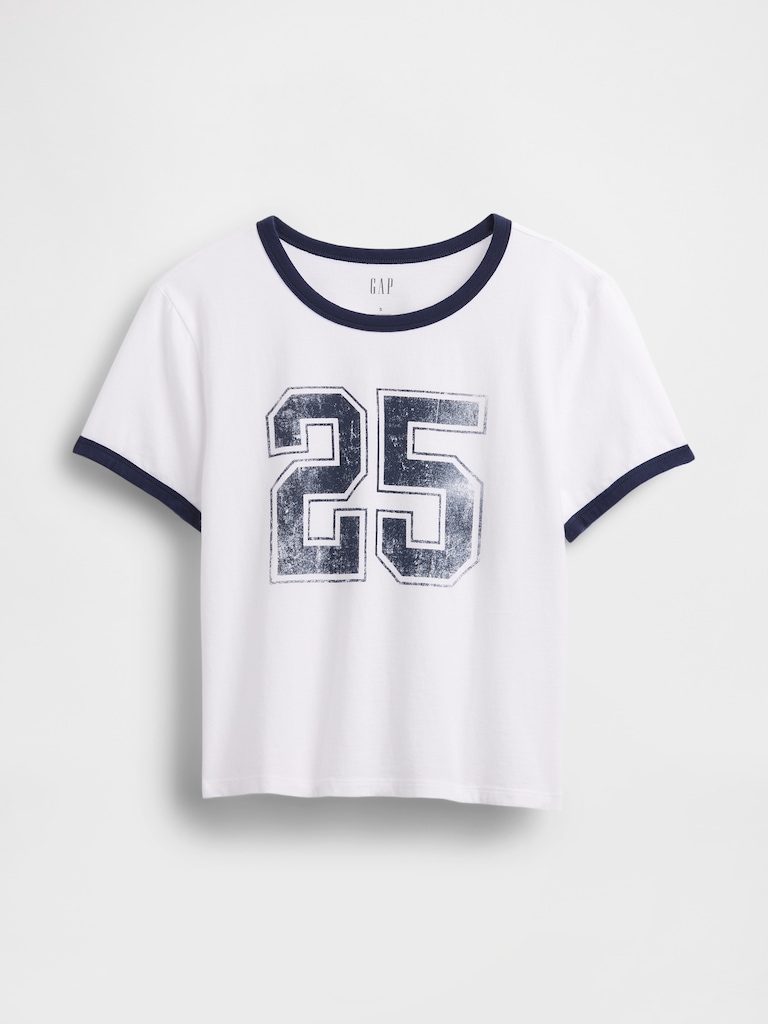 Crop Graphic T-Shirt