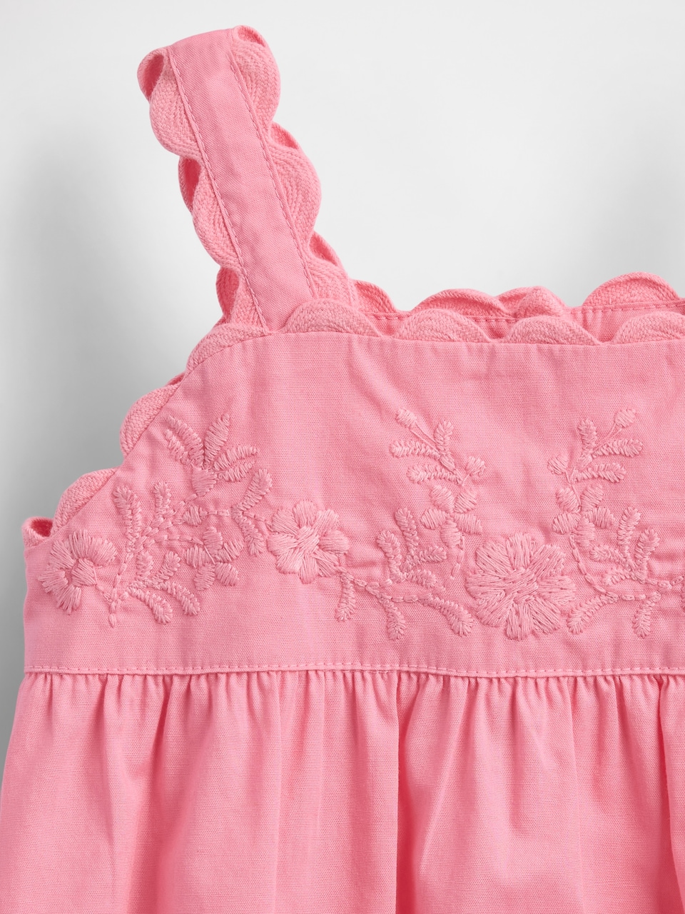 Baby Embroidered Bubble Shorty Set