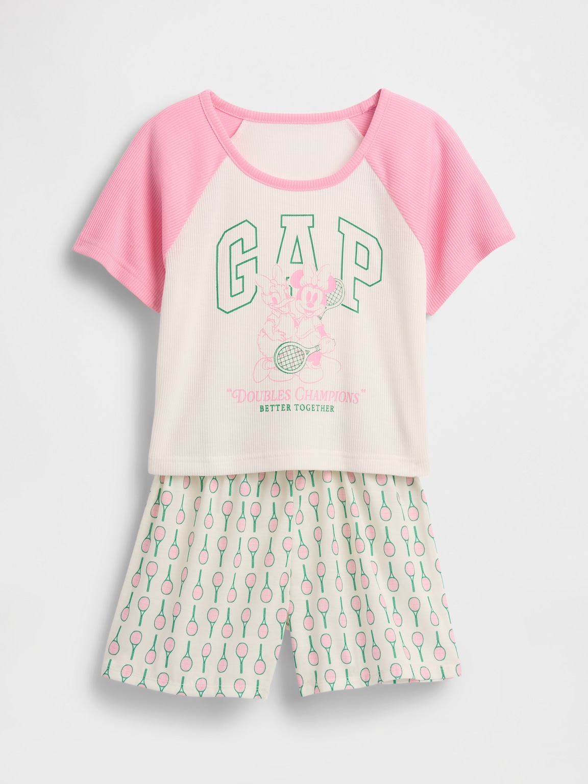 Gap × Disney Kids Recycled PJ Short Set