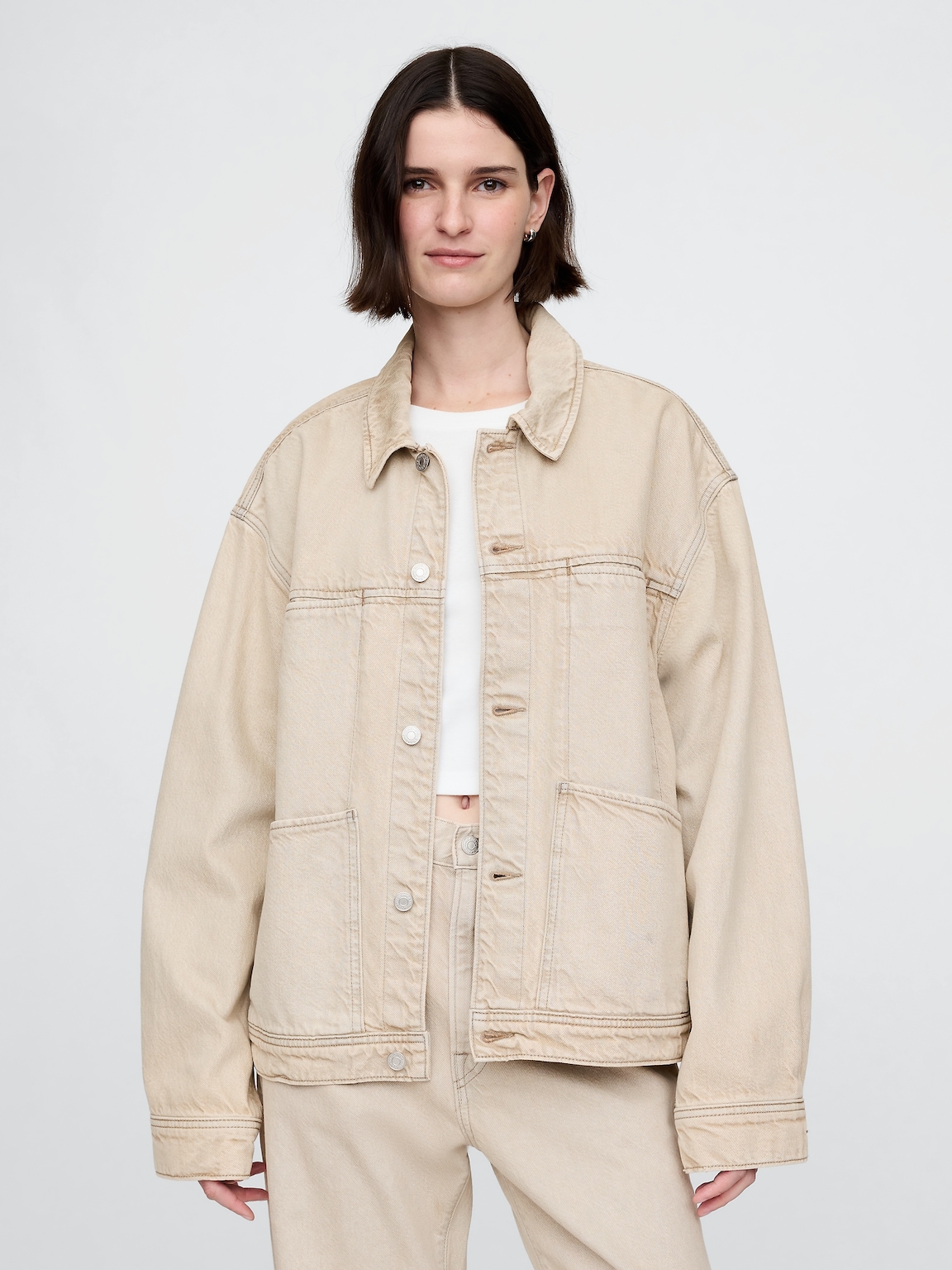 UltraSoft Boxy Icon Denim Jacket