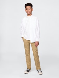 Kids Uniform Stretch Straight Khakis