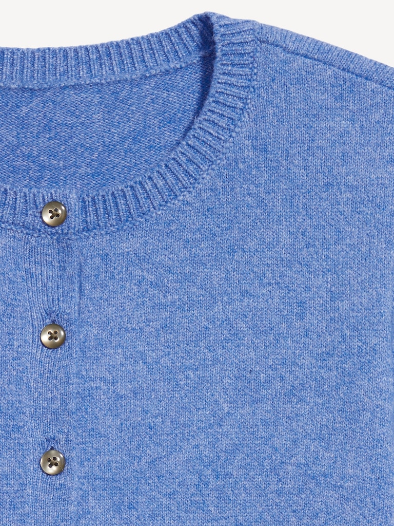 Cardigan court en tricot côtelé SoSoft