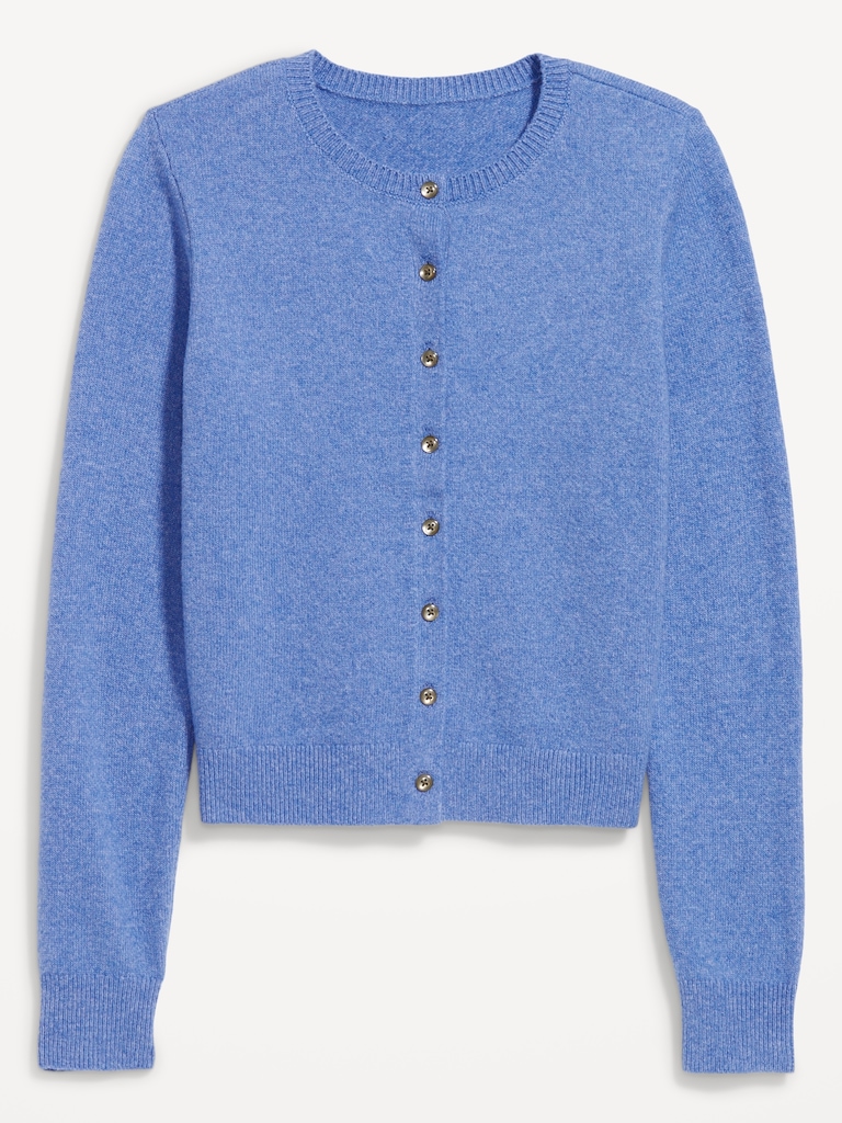 Cardigan court en tricot côtelé SoSoft