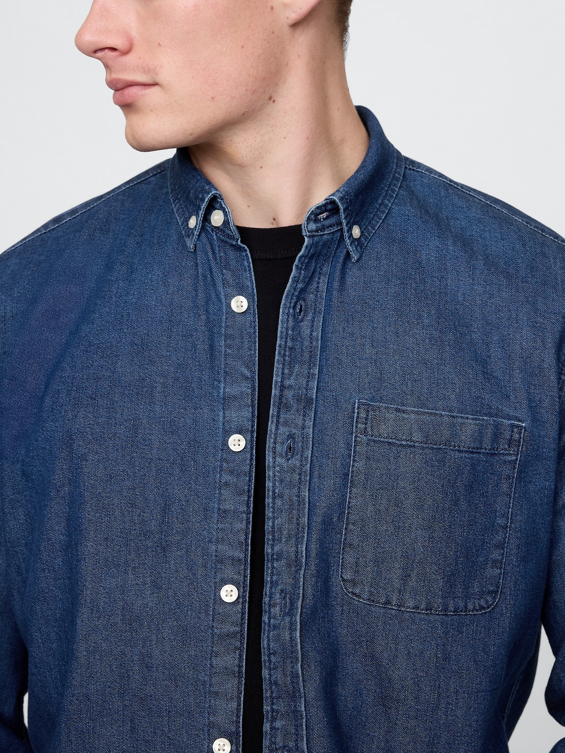 Denim Pocket Shirt
