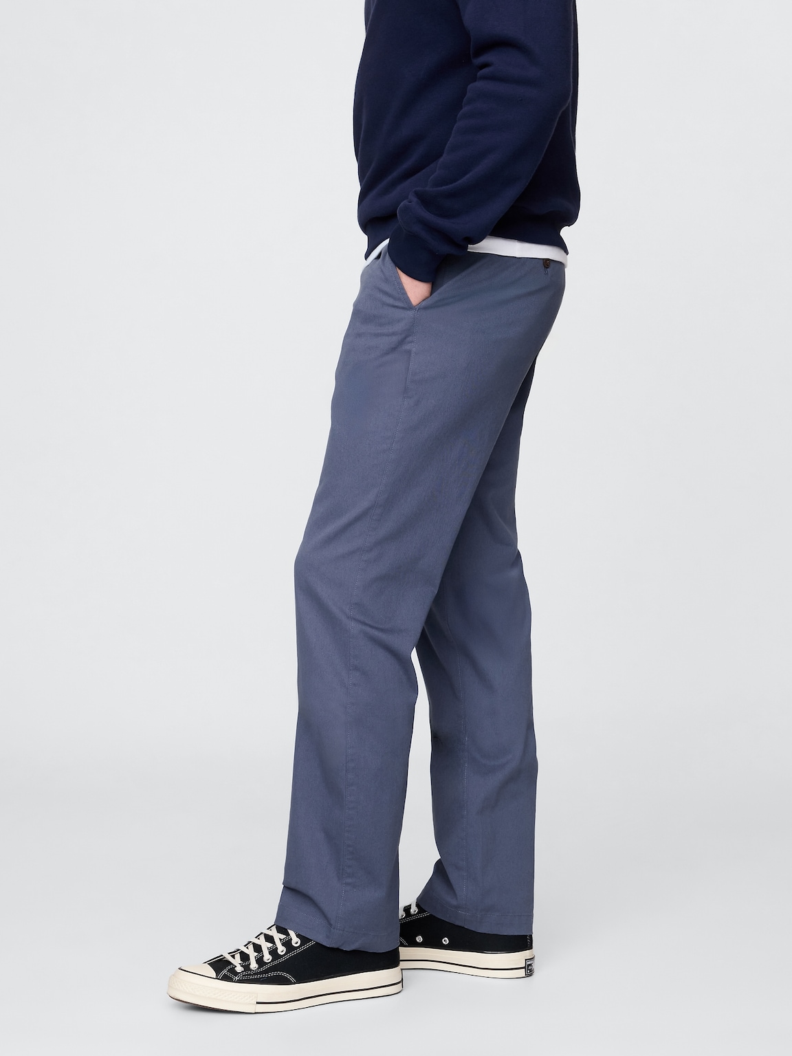 Modern Straight Khakis