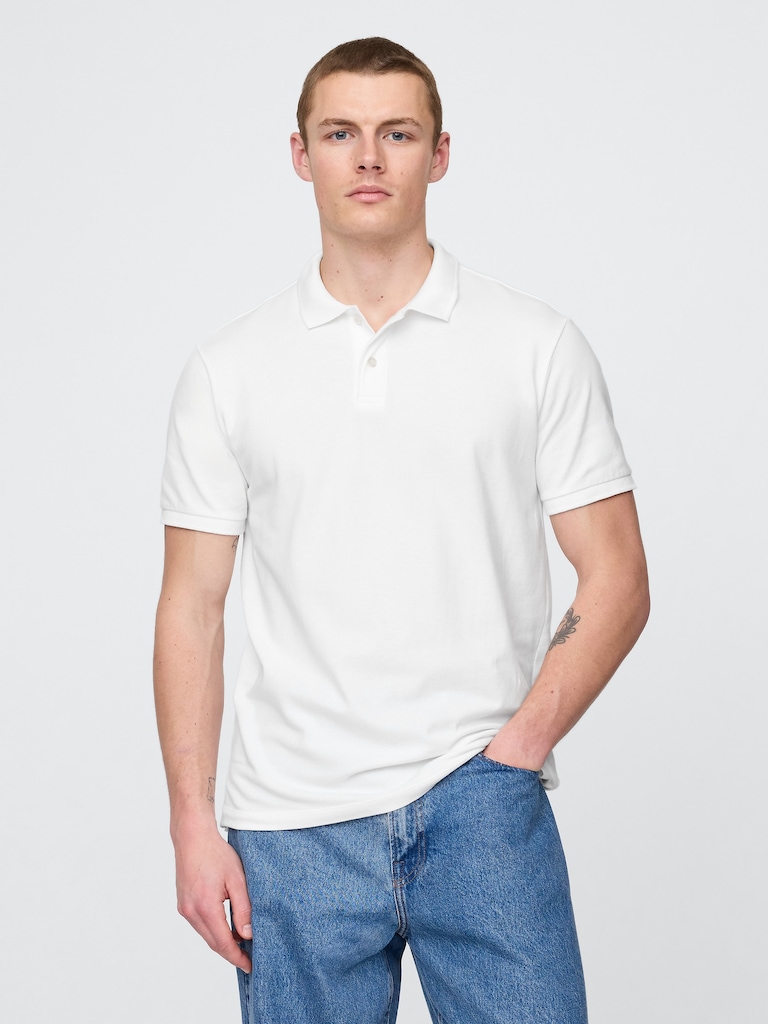 Pique Polo Shirt