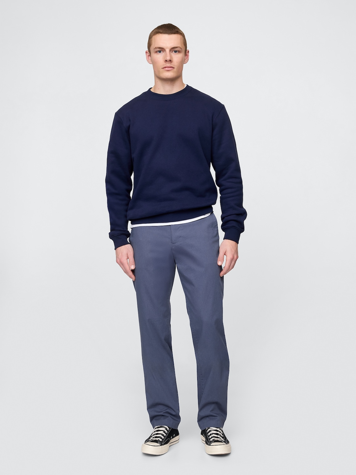 Modern Straight Khakis