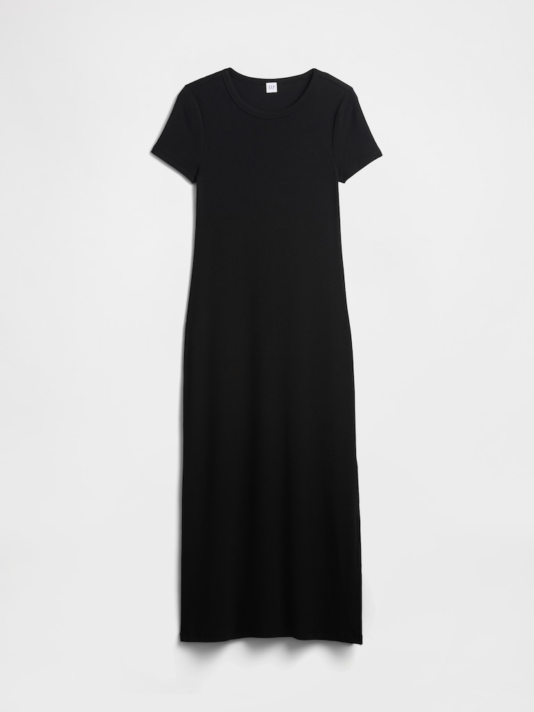 Ribbed Maxi Dress