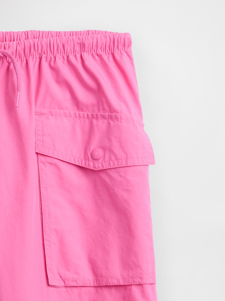 Kids Parachute Cargo Pull-On Pants