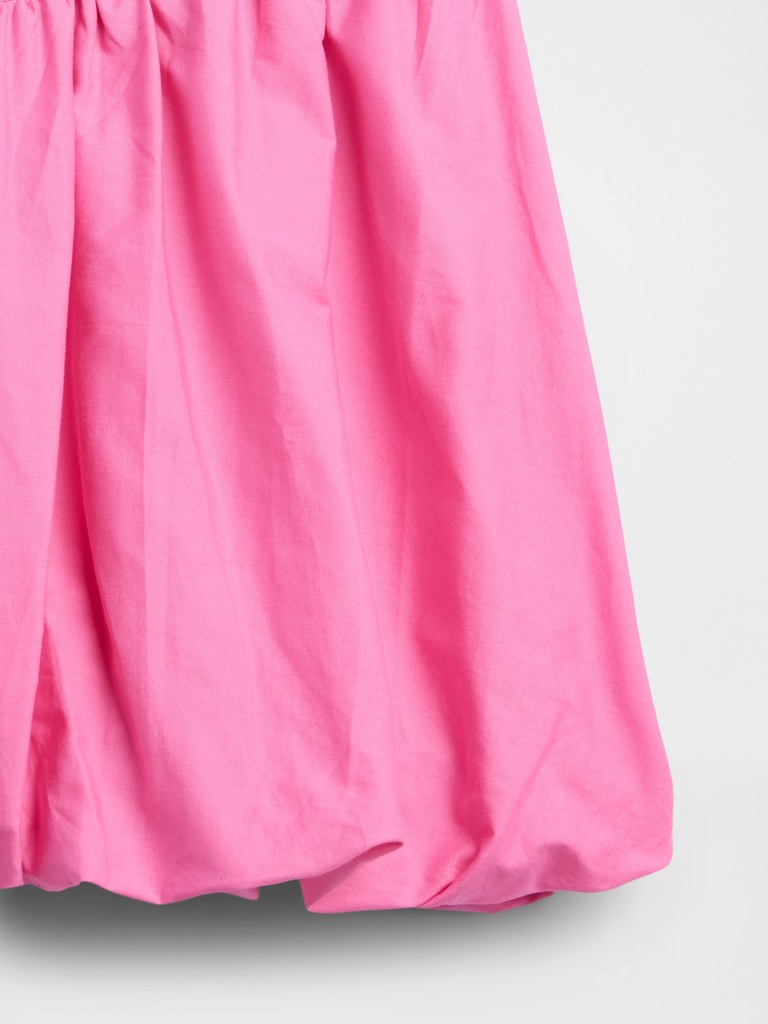 Kids Relaxed Poplin Bubble Skirt