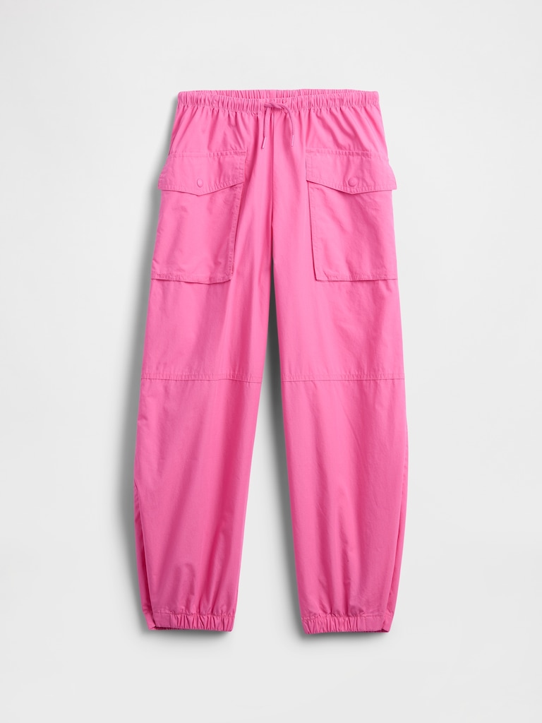 Kids Parachute Cargo Pull-On Pants