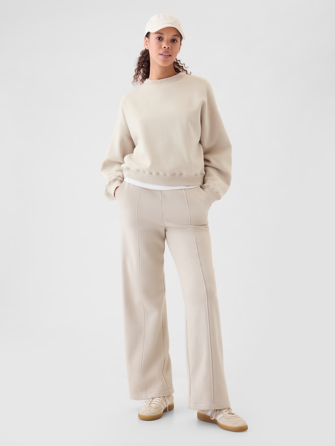VintageSoft Wedge Crewneck Sweatshirt