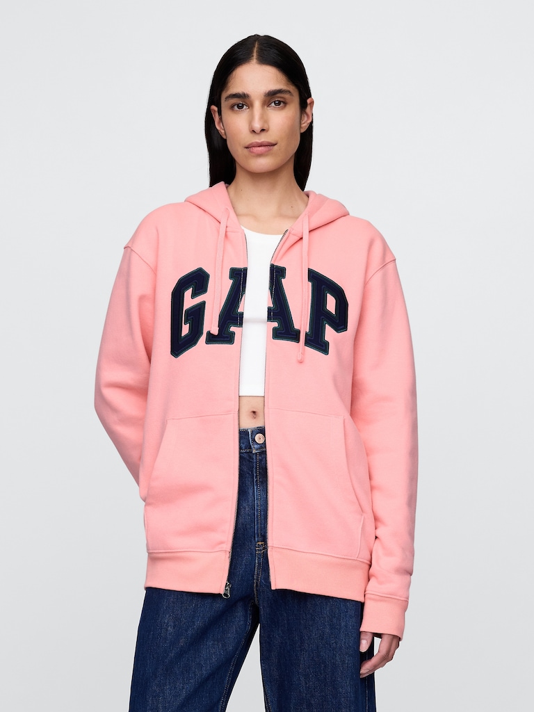Adult VintageSoft Arch Logo Full-Zip Hoodie