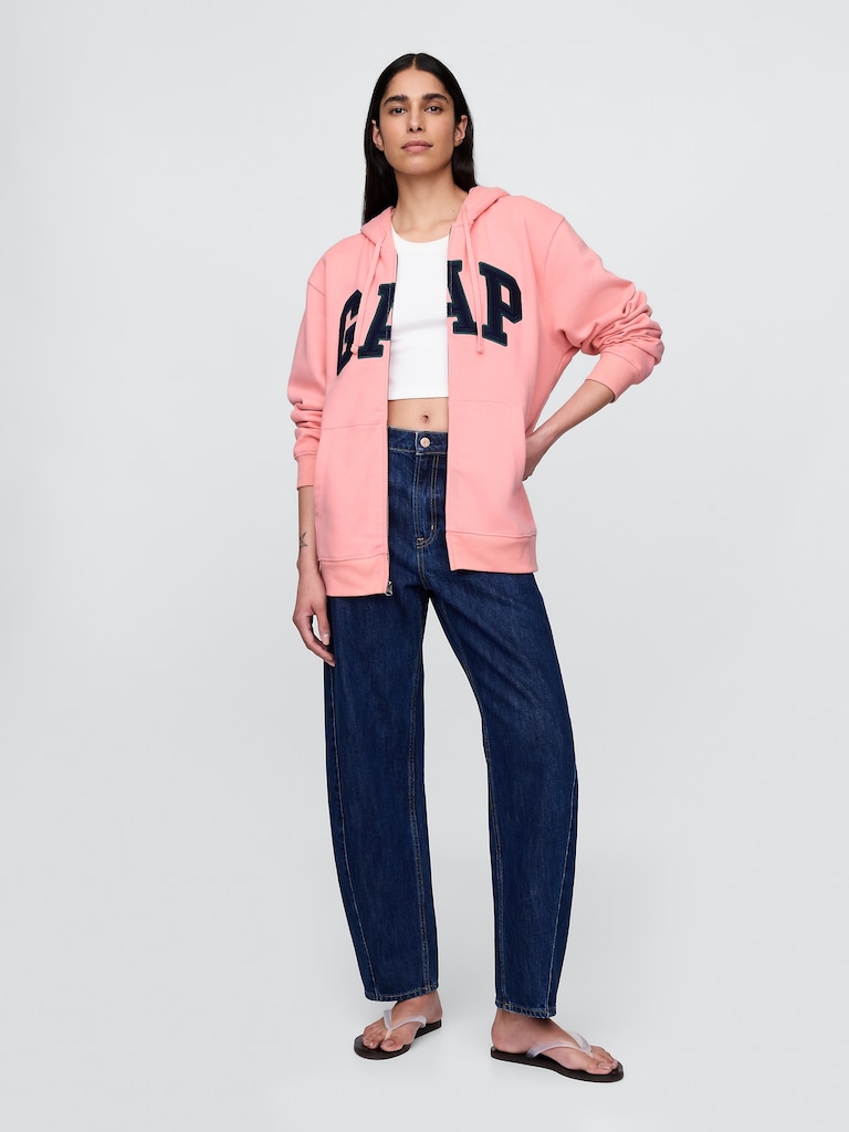 Adult VintageSoft Arch Logo Full-Zip Hoodie
