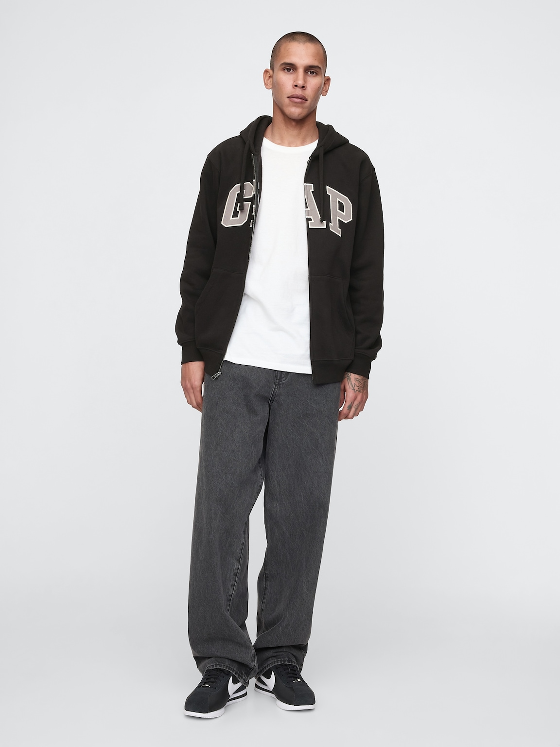 Adult VintageSoft Arch Logo Full-Zip Hoodie