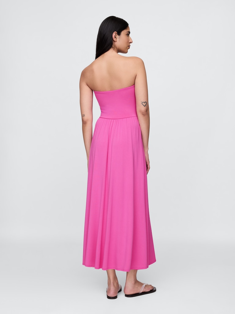 Strapless Maxi Dress