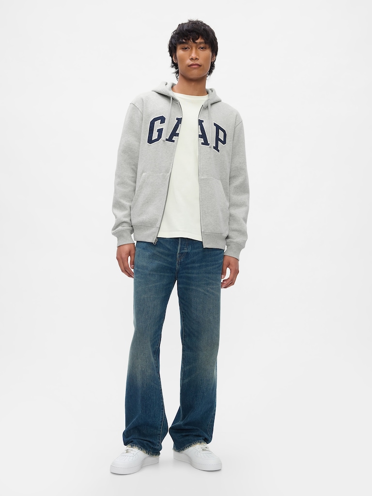 Adult VintageSoft Arch Logo Full-Zip Hoodie
