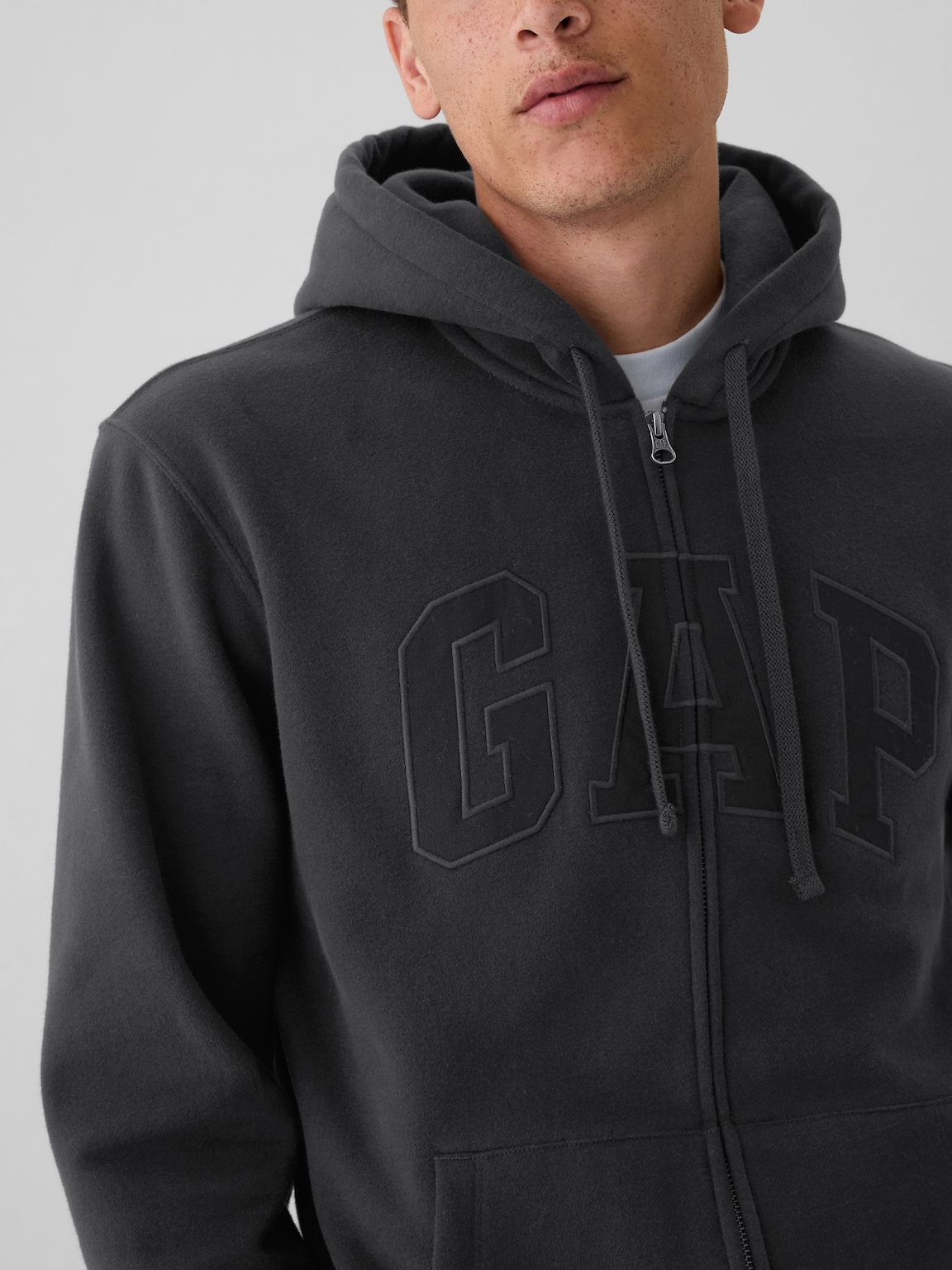 Adult VintageSoft Arch Logo Full-Zip Hoodie