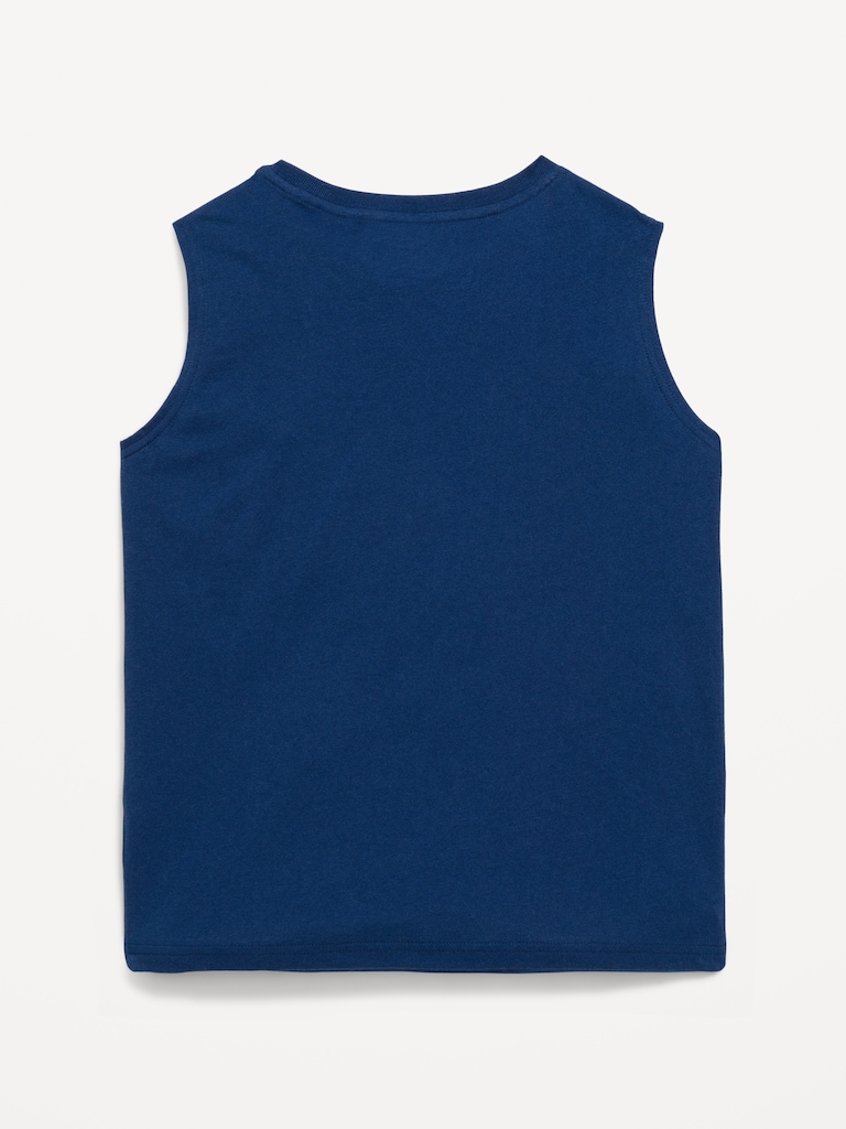 Smiley World™ Graphic Muscle Tank for Boys