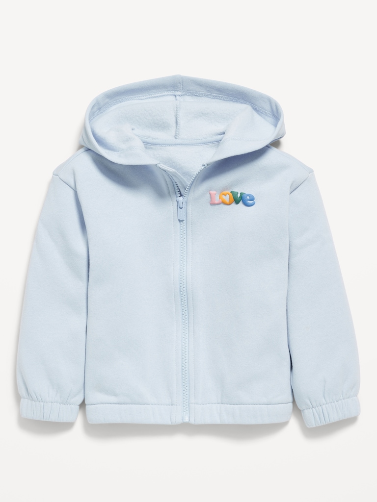 Fleece Zip Hoodie for Toddler Girls