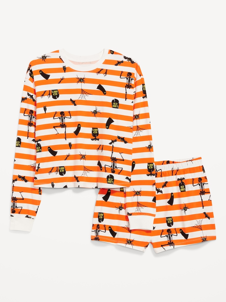 Halloween Pajama Short Set for Women
