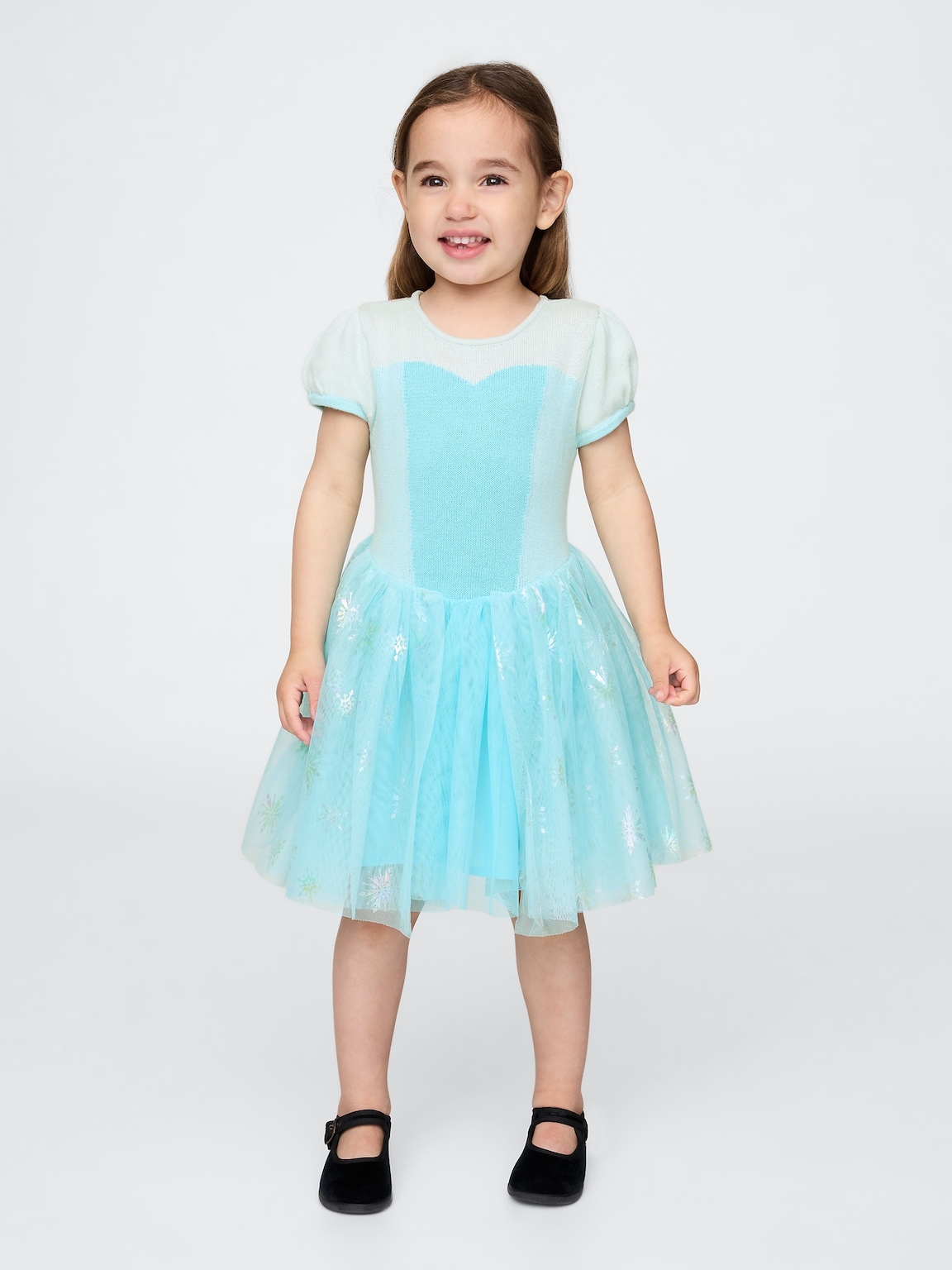 Gap × Disney Baby & Toddler Princess Elsa Tulle Dress