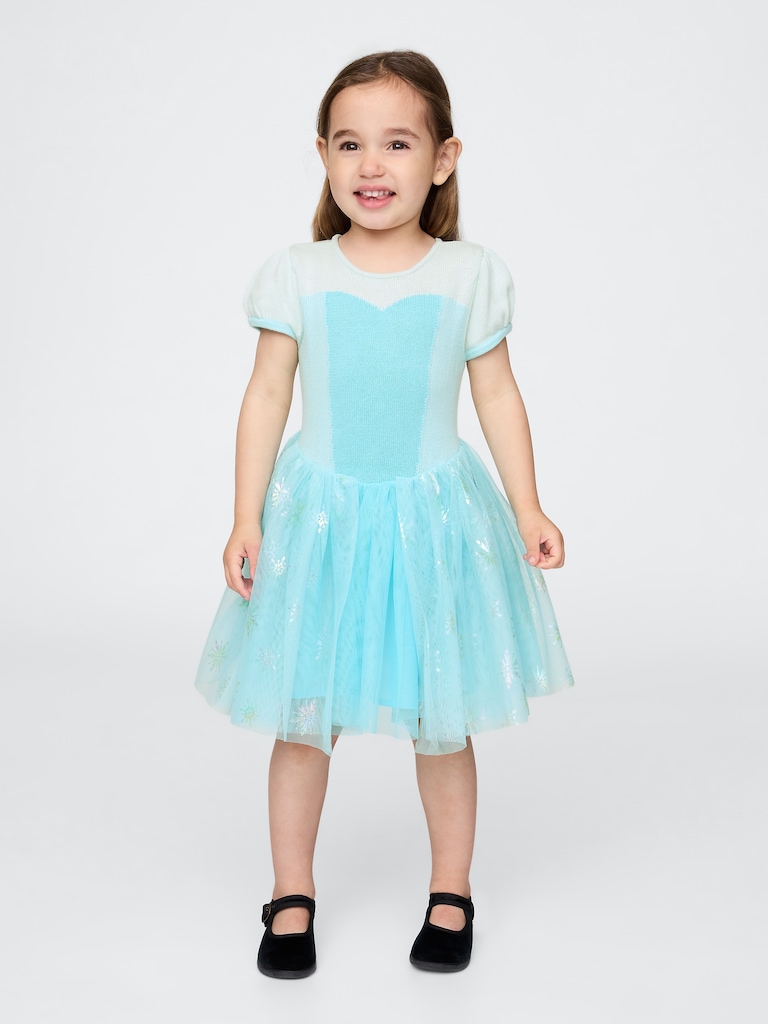 Gap × Disney Baby & Toddler Princess Elsa Tulle Dress