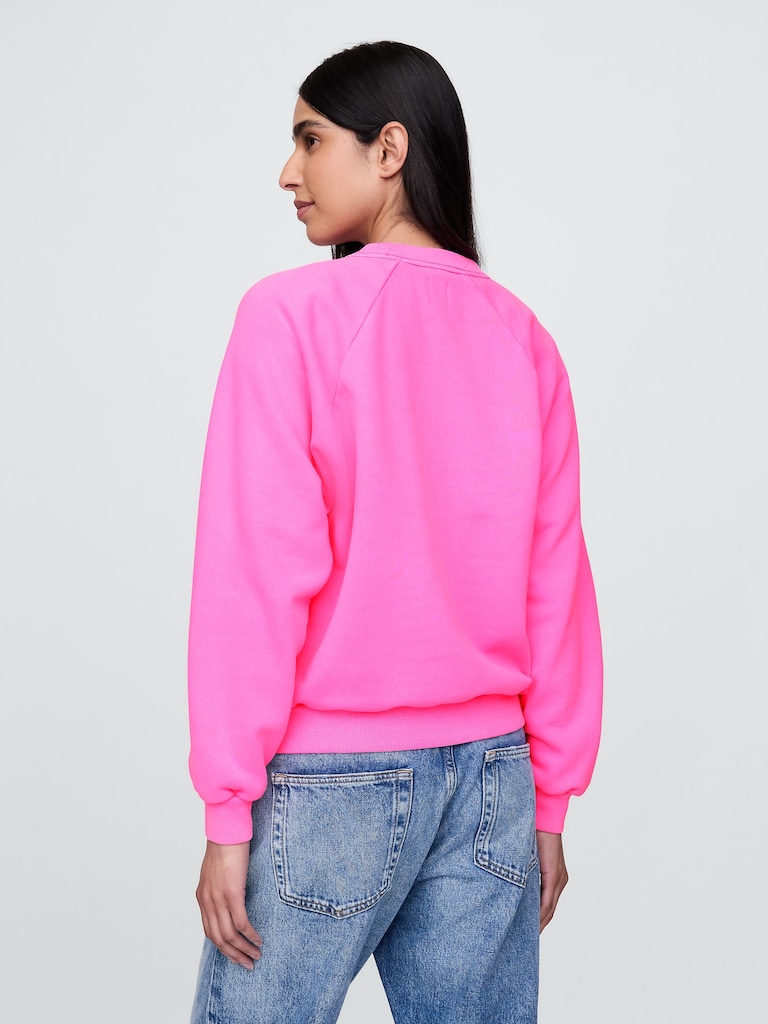 VintageSoft Raglan Sweatshirt