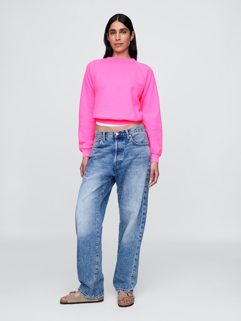 VintageSoft Raglan Sweatshirt