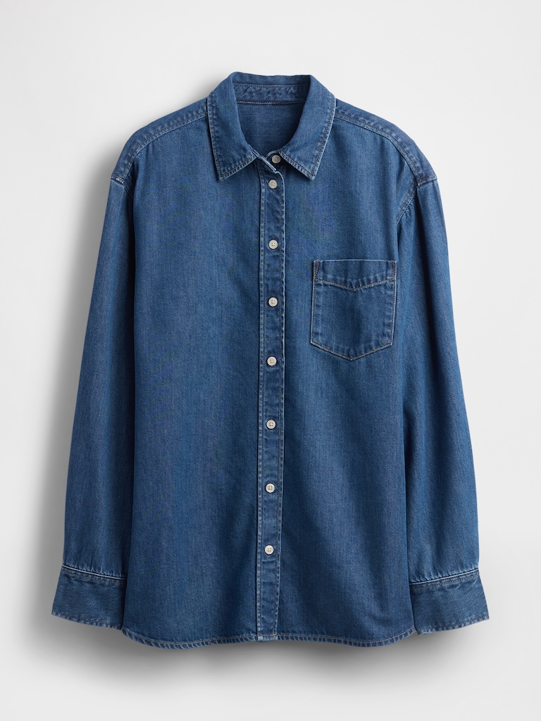 UltraSoft Denim Big Shirt