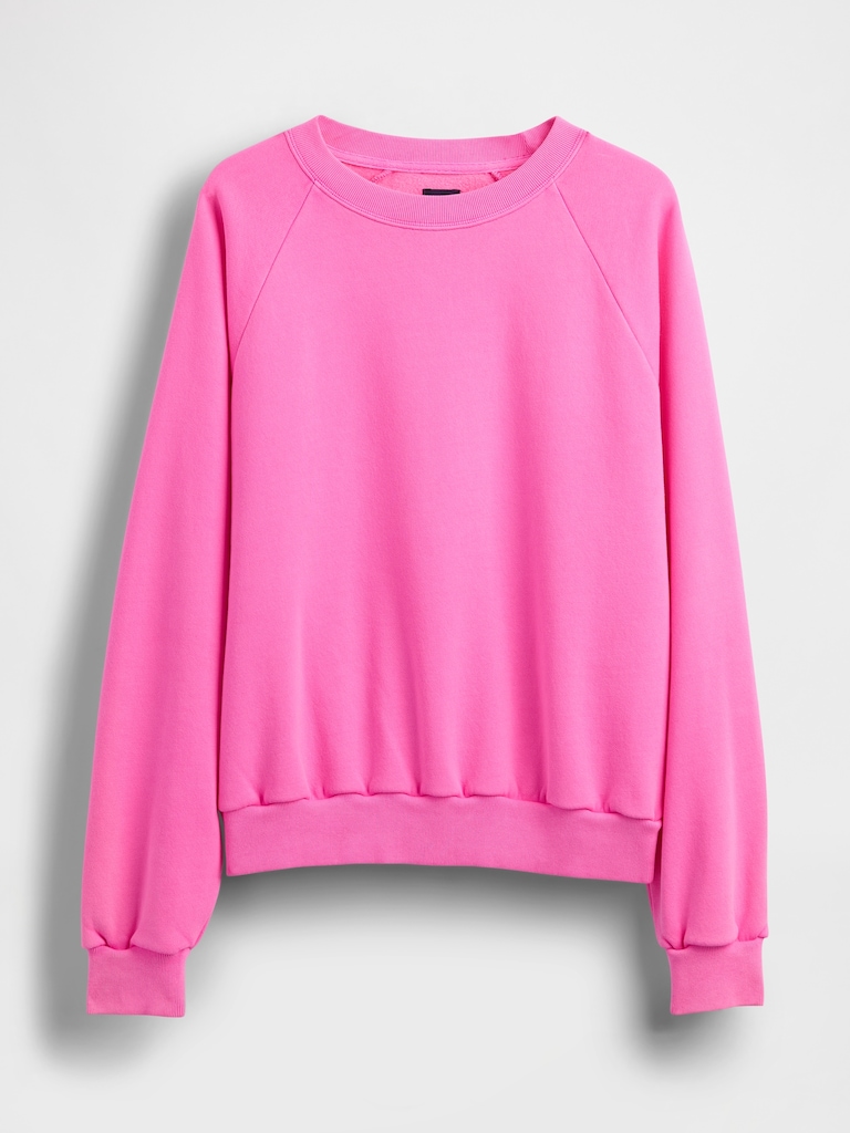 VintageSoft Raglan Sweatshirt